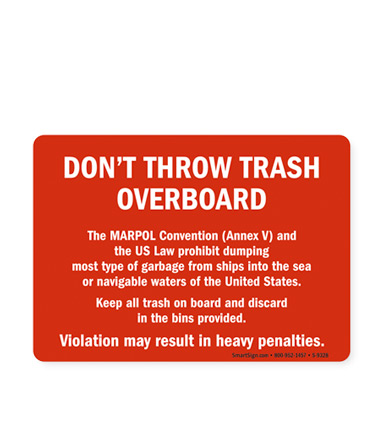 dont throw trash