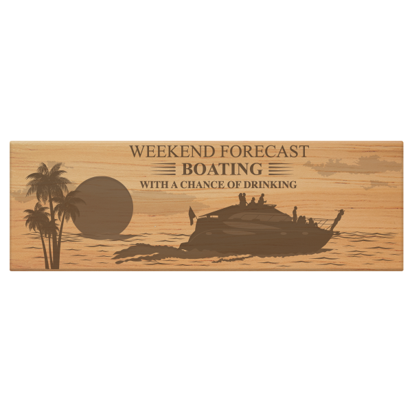 Weekend Forecast Placard