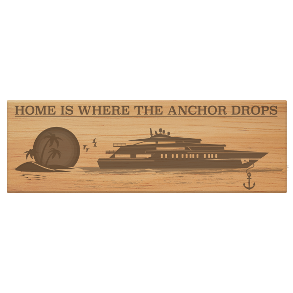 Home Is Where Placard